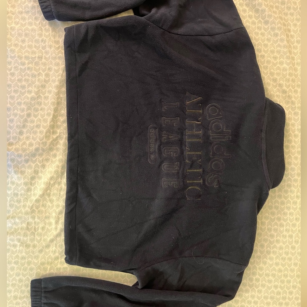 adidas cropped quarter zip